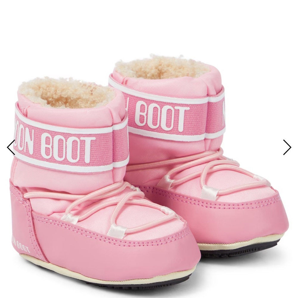 Moon Boot Kids Light Pink Winter Boots